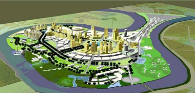 The Thanh Da Island plan